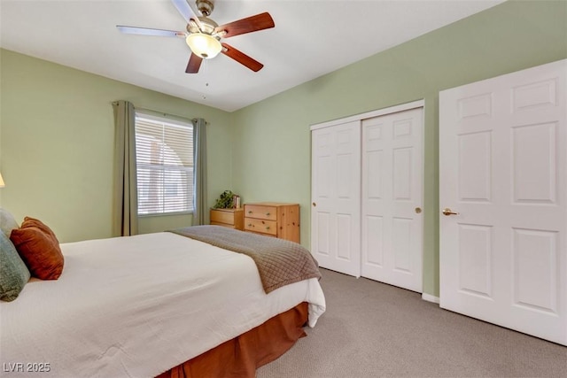 10001 Peace Way Unit 1250, Las Vegas, NV 89147 - bedroom with carpet floors, a closet, and a ceiling fan