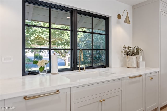 204 Canyon Dr, Las Vegas, NV 89107 - bar with a sink and healthy amount of natural light