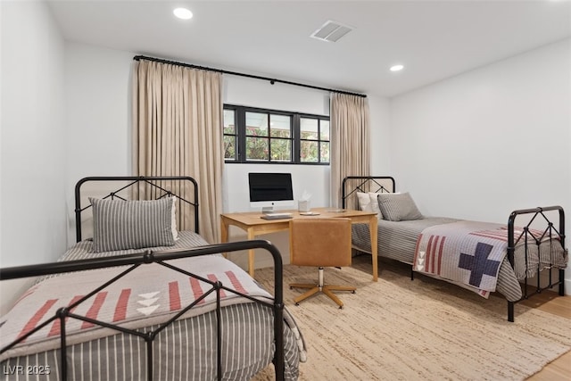 204 Canyon Dr, Las Vegas, NV 89107 - bedroom featuring wood finished floors and recessed lighting