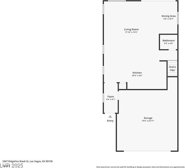 2367 Ridgeline Wash St, Las Vegas, NV 89138 - home floor plan