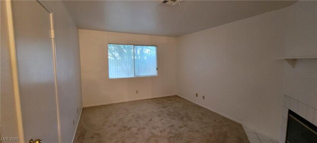 2216 Short Pine Dr, Las Vegas, NV 89108 - spare room featuring light colored carpet and baseboards