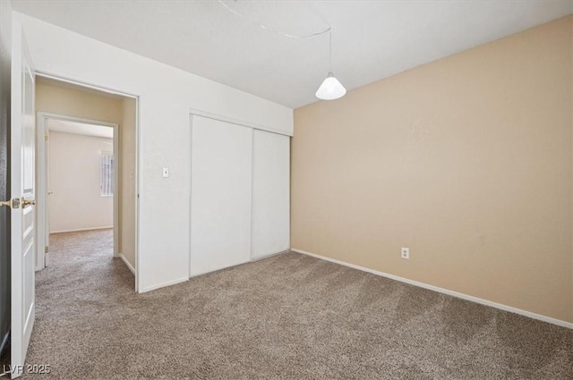 460 Crestway Rd, Henderson, NV 89015 - unfurnished bedroom with carpet, a closet, and baseboards