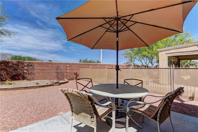 2304 Willow Wren Dr, North Las Vegas, NV 89084 - view of patio / terrace with outdoor dining area