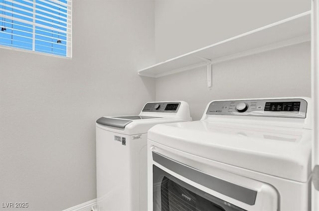 11856 Barona Mesa Ave, Las Vegas, NV 89138 - washroom with washer and dryer