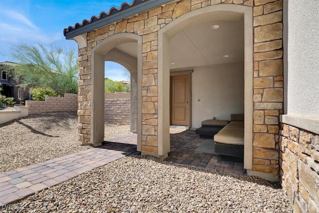 11856 Barona Mesa Ave, Las Vegas, NV 89138 - view of patio