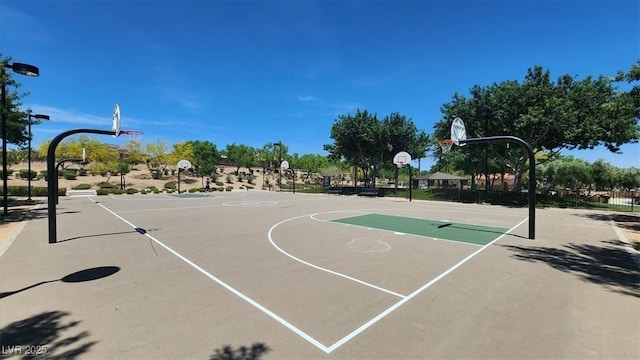 11856 Barona Mesa Ave, Las Vegas, NV 89138 - view of sport court with community basketball court