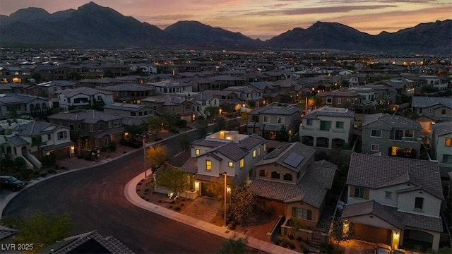 11856 Barona Mesa Ave, Las Vegas, NV 89138 - aerial view of property's location with nearby suburban area