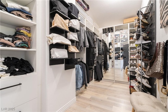 11134 Casala Ct, Las Vegas, NV 89141 - spacious closet featuring wood finished floors