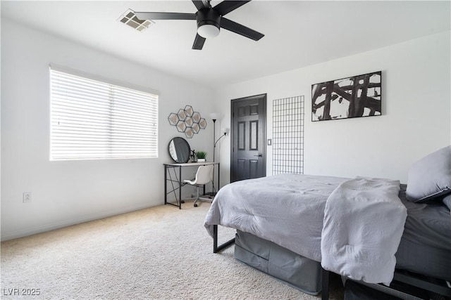 11134 Casala Ct, Las Vegas, NV 89141 - bedroom featuring carpet, baseboards, and ceiling fan