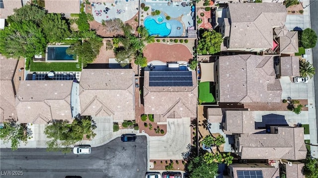 11134 Casala Ct, Las Vegas, NV 89141 - aerial overview of property's location featuring a pool area