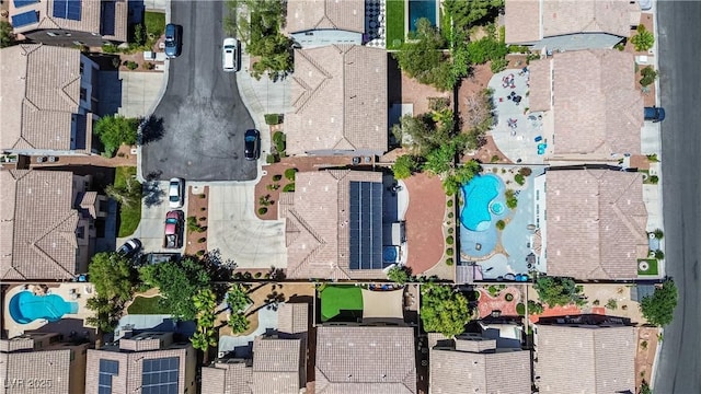 11134 Casala Ct, Las Vegas, NV 89141 - aerial view of property and surrounding area with a pool