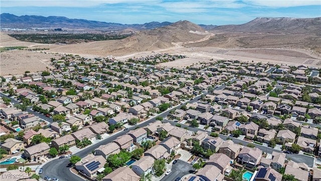 11134 Casala Ct, Las Vegas, NV 89141 - aerial view of property's location with a mountain backdrop and nearby suburban area