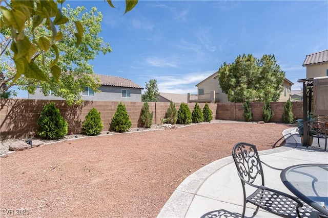 11134 Casala Ct, Las Vegas, NV 89141 - fenced backyard with a patio