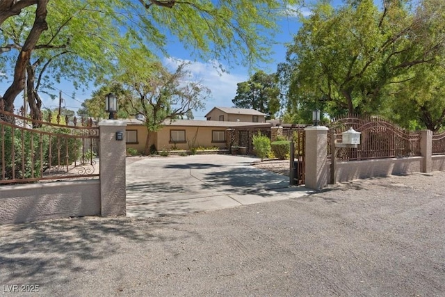 5854 Sheila Ave, Las Vegas, NV 89108 - gate with a fenced front yard