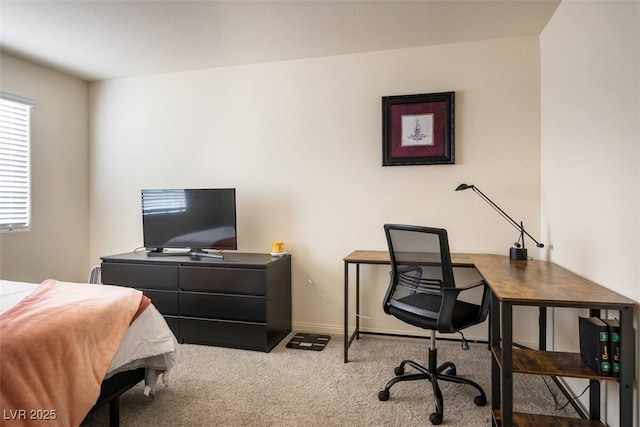 2629 Mocha Pearl Ct, North Las Vegas, NV 89086 - bedroom featuring carpet flooring, a desk, and baseboards