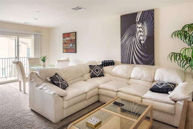 2629 Mocha Pearl Ct, North Las Vegas, NV 89086 - view of carpeted living area