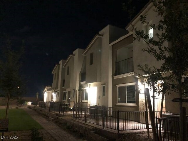 2629 Mocha Pearl Ct, North Las Vegas, NV 89086 - view of property at night