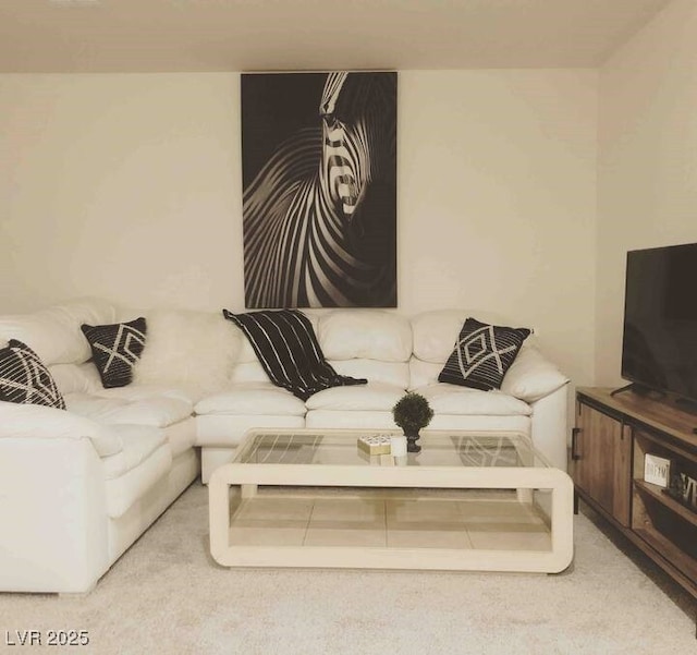 2629 Mocha Pearl Ct, North Las Vegas, NV 89086 - view of carpeted living room