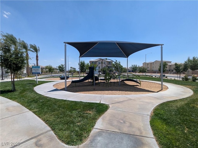 2629 Mocha Pearl Ct, North Las Vegas, NV 89086 - community jungle gym with a lawn