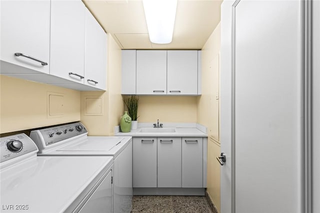 2777 Paradise Rd Unit 2302, Las Vegas, NV 89109 - washroom with cabinet space and washer and clothes dryer