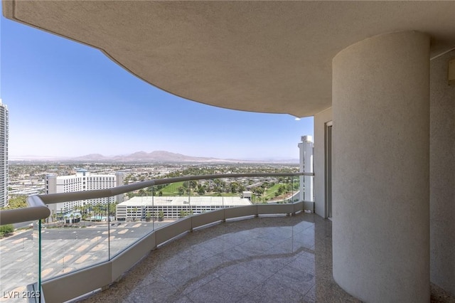2777 Paradise Rd Unit 2302, Las Vegas, NV 89109 - balcony with a mountain view
