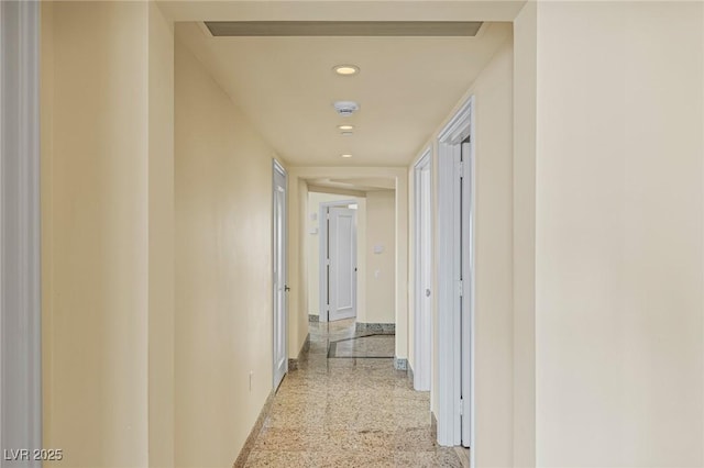 2777 Paradise Rd Unit 2302, Las Vegas, NV 89109 - hall with baseboards and recessed lighting