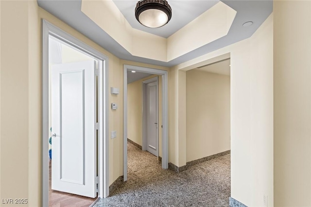 2777 Paradise Rd Unit 2302, Las Vegas, NV 89109 - hall featuring baseboards and carpet floors