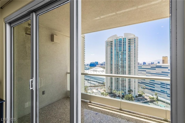 2777 Paradise Rd Unit 2302, Las Vegas, NV 89109 - balcony with a city view