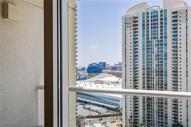 2777 Paradise Rd Unit 2302, Las Vegas, NV 89109 - balcony with a city view