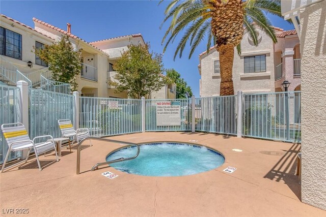 4843 S Torrey Pines Dr Unit 101, Las Vegas, NV 89103 - view of pool featuring a swimming pool and a patio