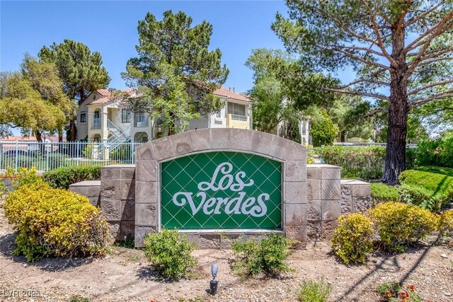 4843 S Torrey Pines Dr Unit 101, Las Vegas, NV 89103 - view of community / neighborhood sign