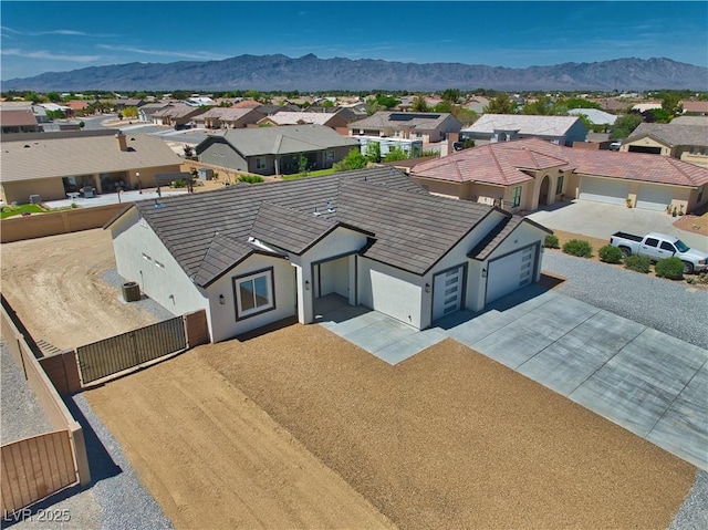 4861 Ridgewood, Pahrump, NV 89061 - aerial view of residential area with a mountain backdrop