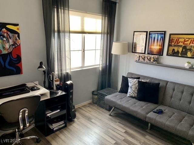 9485 Supernova Ct, Las Vegas, NV 89123 - office featuring wood finished floors and healthy amount of natural light