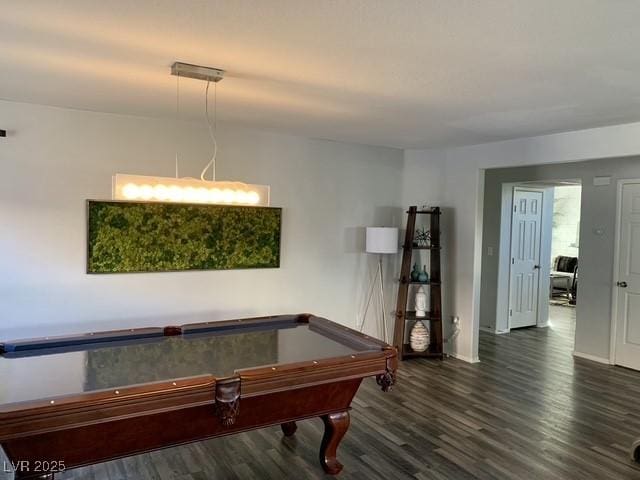 9485 Supernova Ct, Las Vegas, NV 89123 - rec room with wood finished floors and baseboards