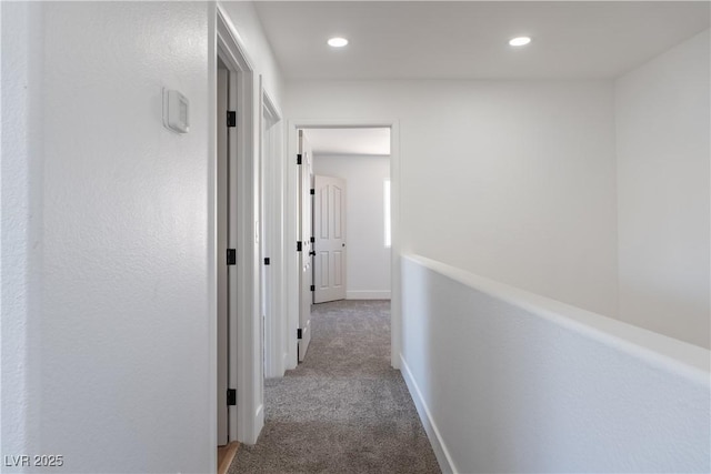 1136 Casady Hollow Ave, Henderson, NV 89012 - corridor with carpet floors, recessed lighting, and baseboards
