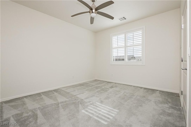 1185 Via Dimartini, Henderson, NV 89052 - carpeted spare room with ceiling fan and baseboards