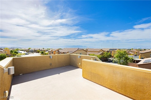 1185 Via Dimartini, Henderson, NV 89052 - view of patio featuring a residential view and a balcony