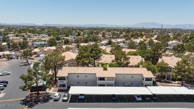 5259 Caspian Springs Dr Unit 203, Las Vegas, NV 89120 - aerial perspective of suburban area with a mountainous background