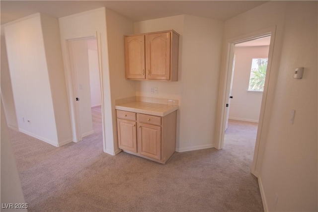 185 Camrose St, Henderson, NV 89074 - hallway featuring light carpet and baseboards