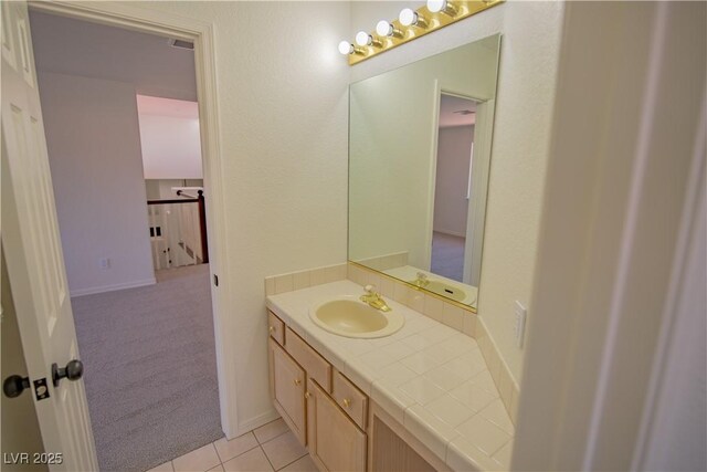 185 Camrose St, Henderson, NV 89074 - bathroom featuring vanity and tile patterned flooring