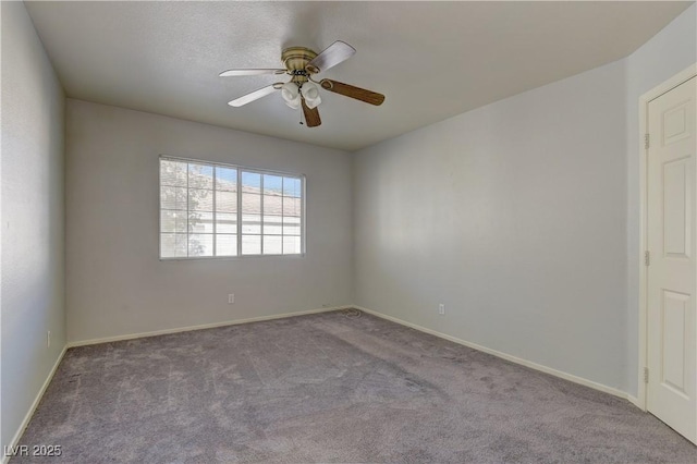 7968 Lisa Dawn Ave, Las Vegas, NV 89147 - carpeted spare room featuring a ceiling fan and baseboards