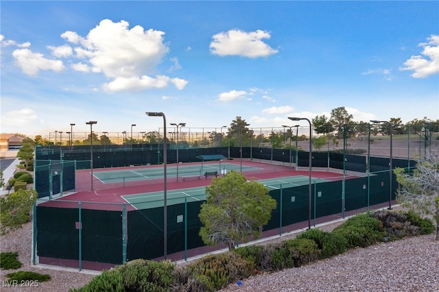 2925 Lotus Hill Dr, Las Vegas, NV 89134 - view of tennis court
