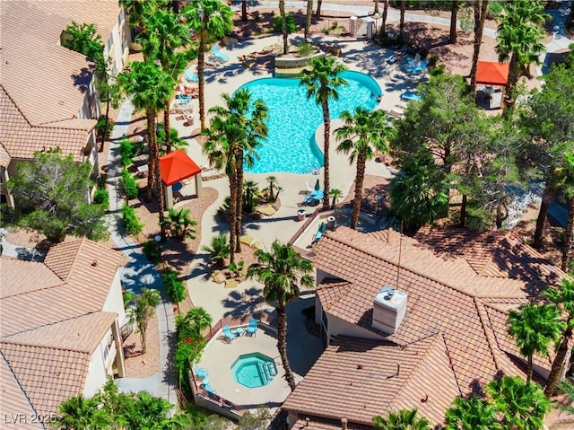 1830 N Buffalo Dr Unit 2014, Las Vegas, NV 89128 - view of subject property featuring a pool