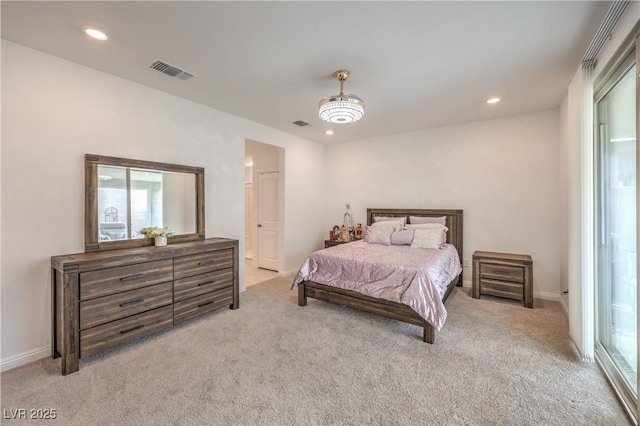 2114 Thelen Ave, North Las Vegas, NV 89086 - bedroom with carpet, recessed lighting, and baseboards