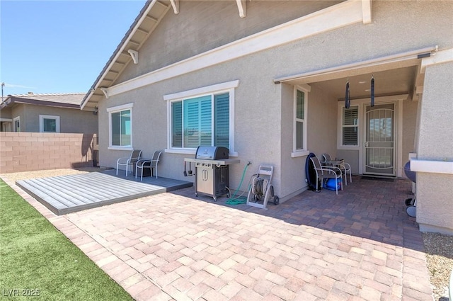 379 Mano Destra Ln, Henderson, NV 89011 - view of patio / terrace featuring area for grilling