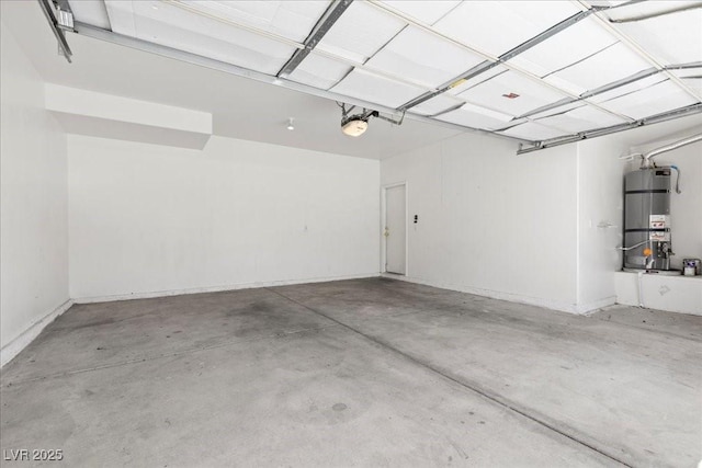 180 Duck Hollow Ave, Las Vegas, NV 89148 - garage featuring water heater and a garage door opener