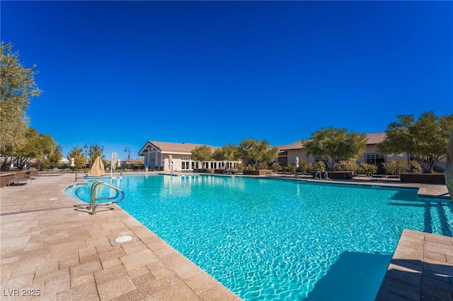 715 Orange Plume Walk, Henderson, NV 89011 - community pool featuring a patio area
