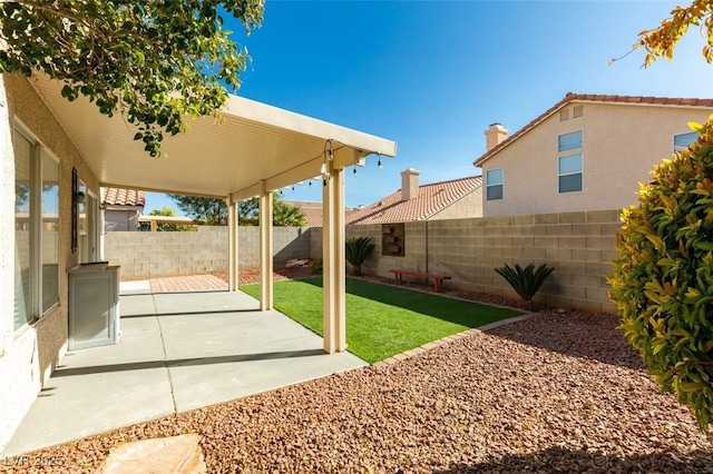 1917 Badger Canyon Ave, North Las Vegas, NV 89031 - view of patio