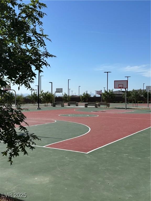 1321 Hudson Creek Pl, North Las Vegas, NV 89084 - view of basketball court with community basketball court