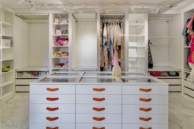 464 Beardsley Cir, Henderson, NV 89052 - spacious closet with light marble finish flooring